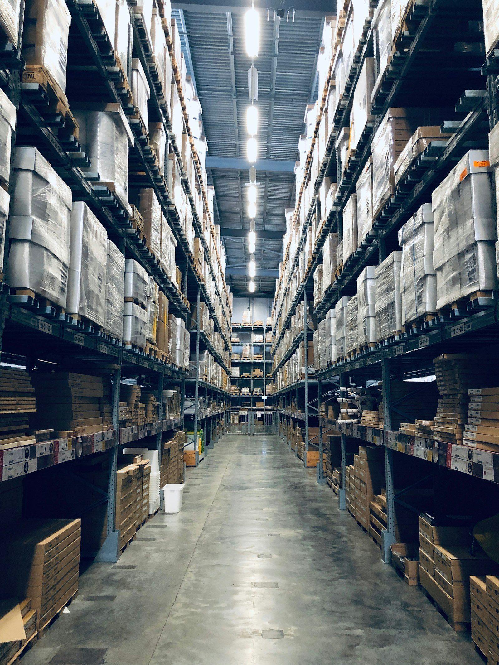 Raw material warehouse